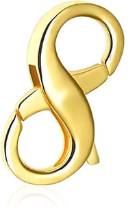 סוגר אינפיניטי פליז בציפוי Gold Plated - דוארט | DoArt