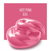 צבע אקרילי פולקארט HOT PINK 634 - דוארט | DoArt
