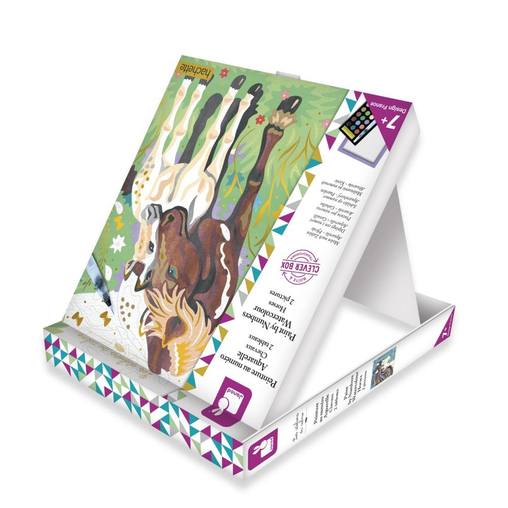 צביעה לפי מספרים - סוסים Janod - דוארט | DoArt