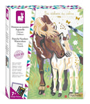 צביעה לפי מספרים - סוסים Janod