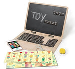 לפטוי משחק עץ ללימוד אותיות, מספרים וחשבון - LAPTOY