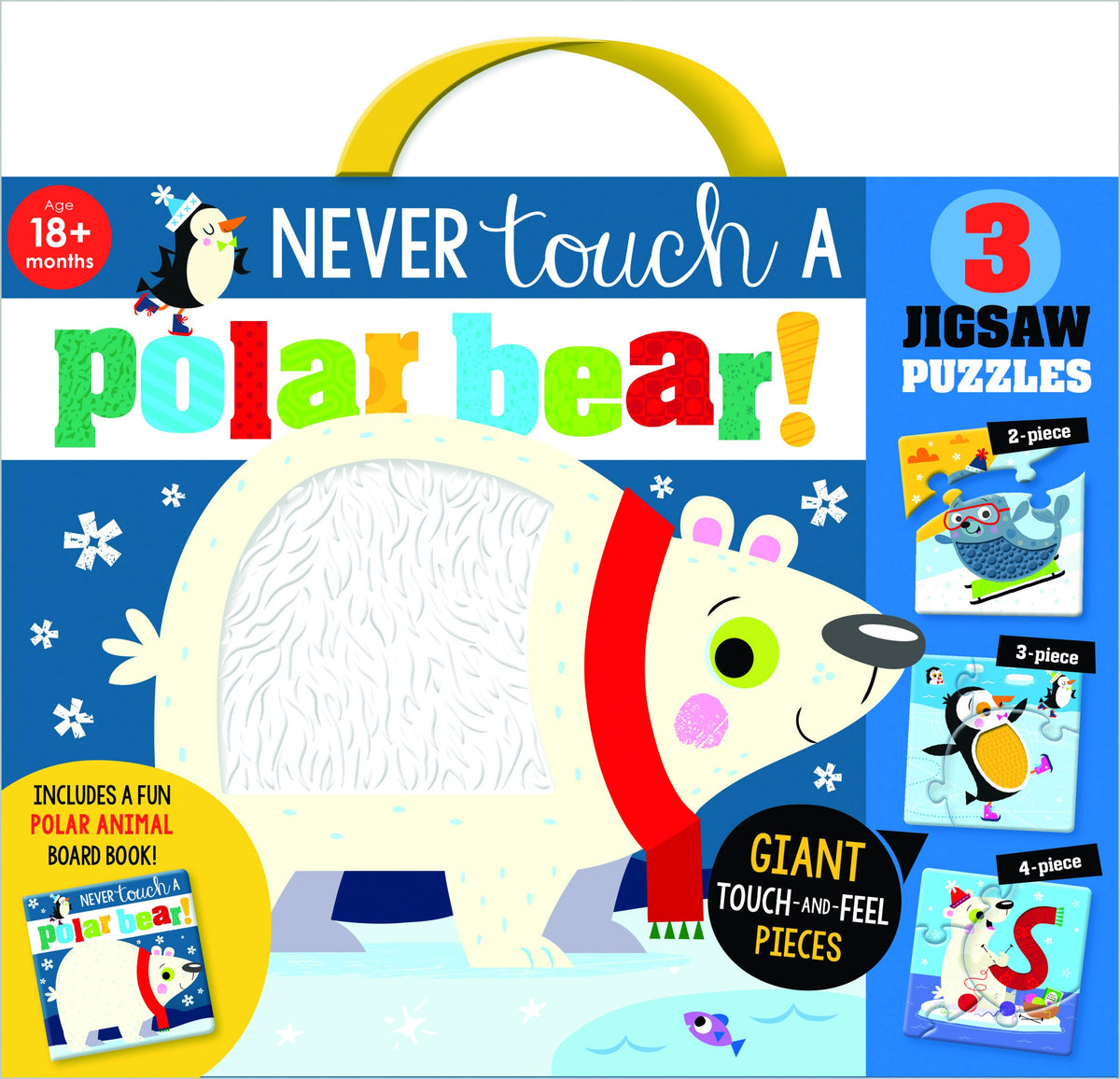 ספר ופאזלים אסור לגעת בדוב קוטב - Make Believe Ideas - דוארט | DoArt