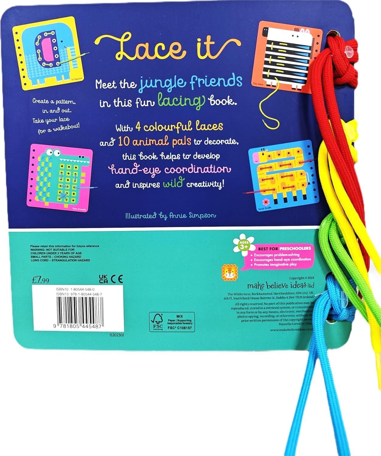 ספר לולאות והשחלה - Make Believe Ideas - דוארט | DoArt