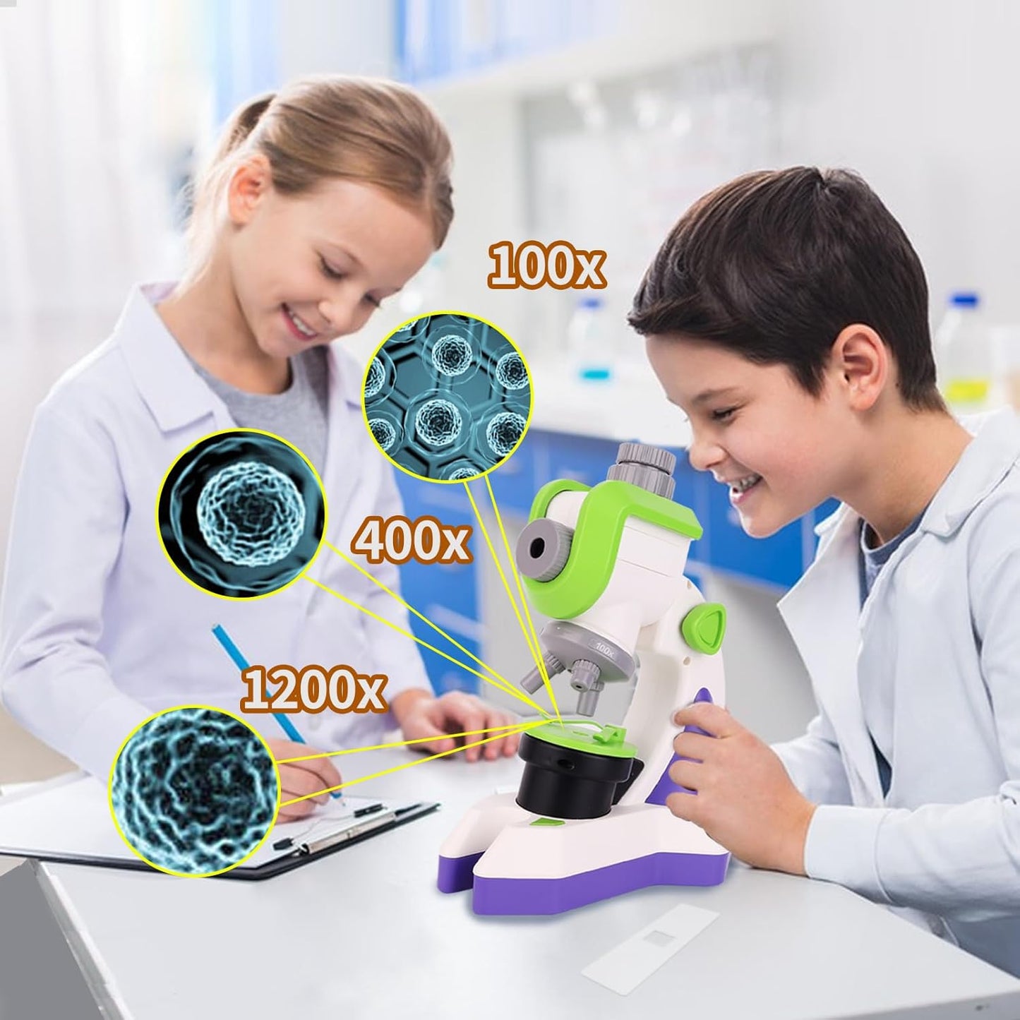 מיקרוסקופ שקופיות - Shin Shin - דוארט | DoArt