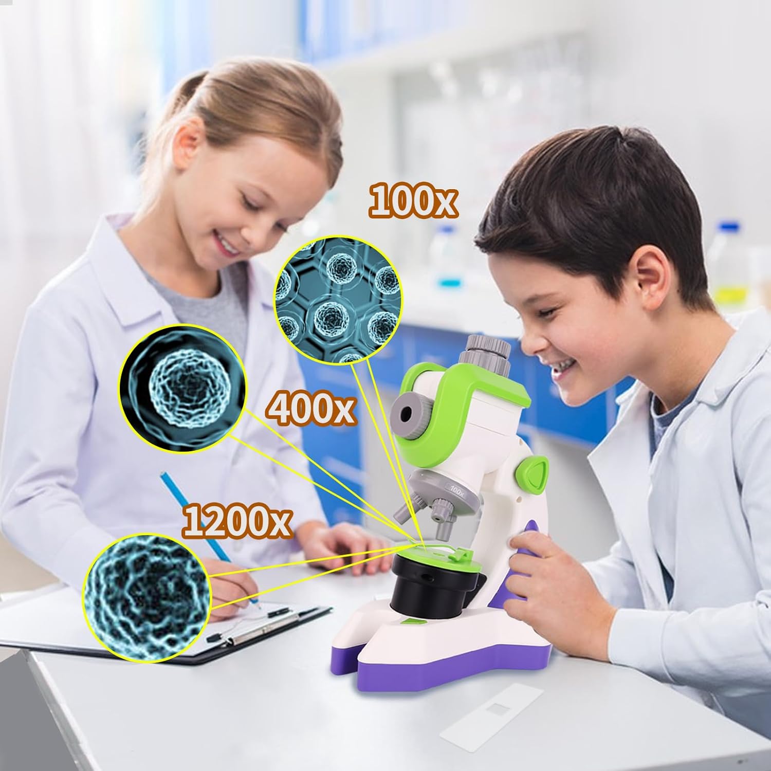 מיקרוסקופ שקופיות - Shin Shin - דוארט | DoArt