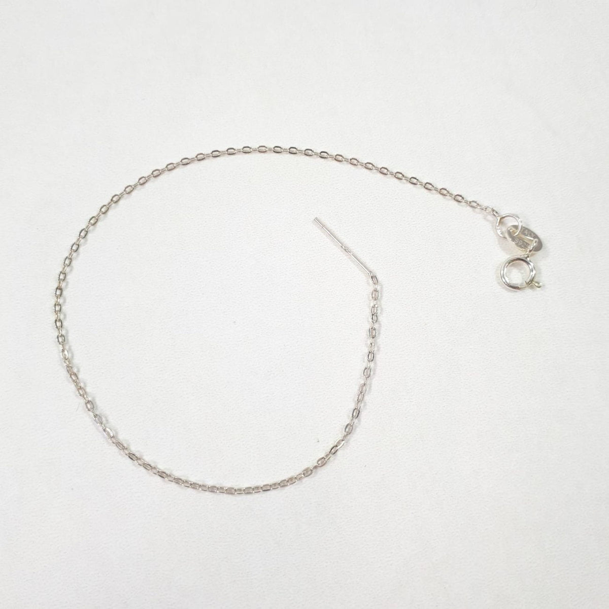 צמיד לולאות עדינות להכנה עצמית Silver 925 - דוארט | DoArt