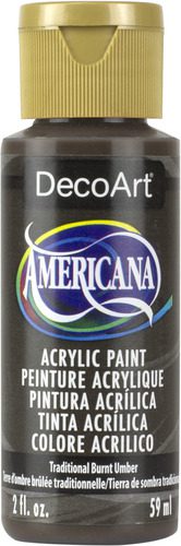 צבע אמריקנה Traditional Burnt Umber DA221 - דוארט | DoArt