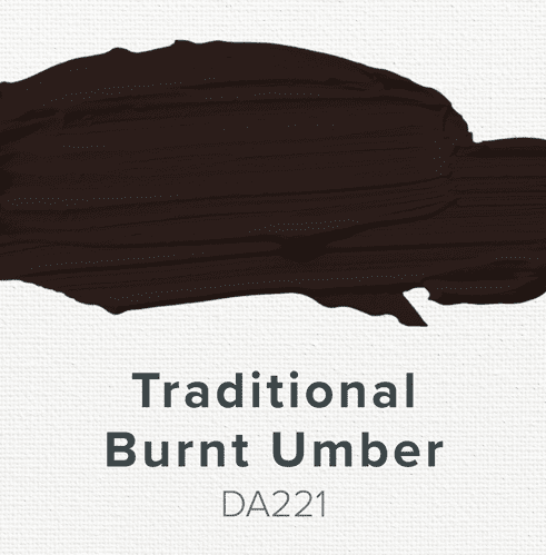 צבע אמריקנה Traditional Burnt Umber DA221 - דוארט | DoArt