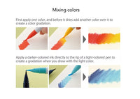 ZIG CLEAN COLOR טוש מכחול - סט 24 - דוארט | DoArt