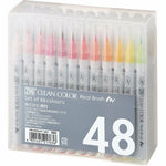 ZIG CLEAN COLOR סט 48 טושי מכחול - צבעי מים יפניים איכותיים