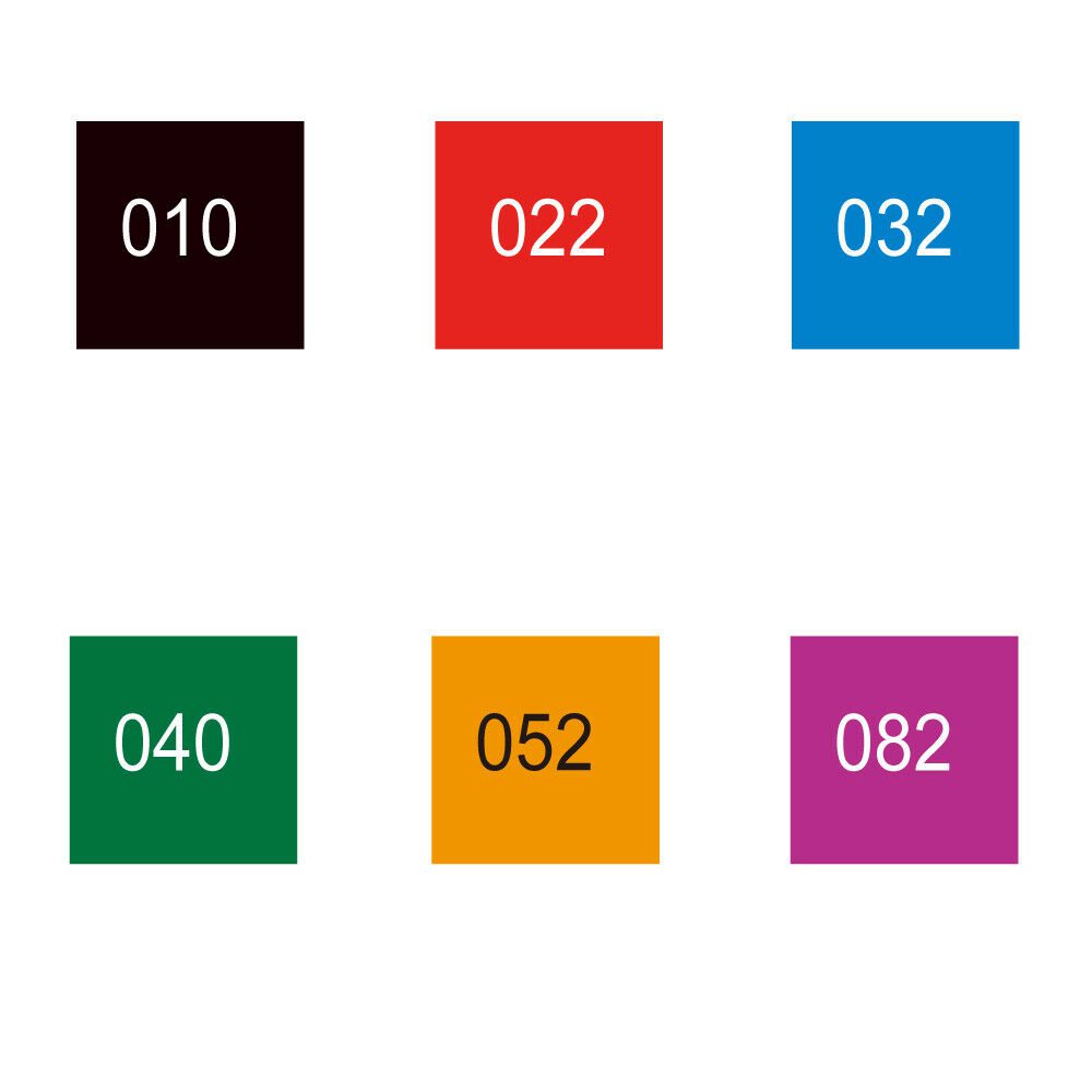 ZIG CLEAN COLOR טוש מכחול - סט 6 - דוארט | DoArt