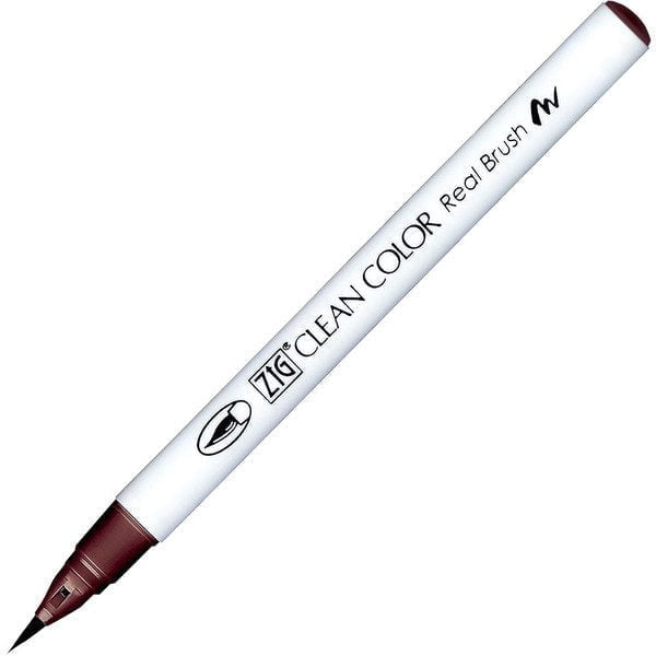 ZIG CLEAN COLOR טוש מכחול BORDEAUX RED 207 - דוארט | DoArt
