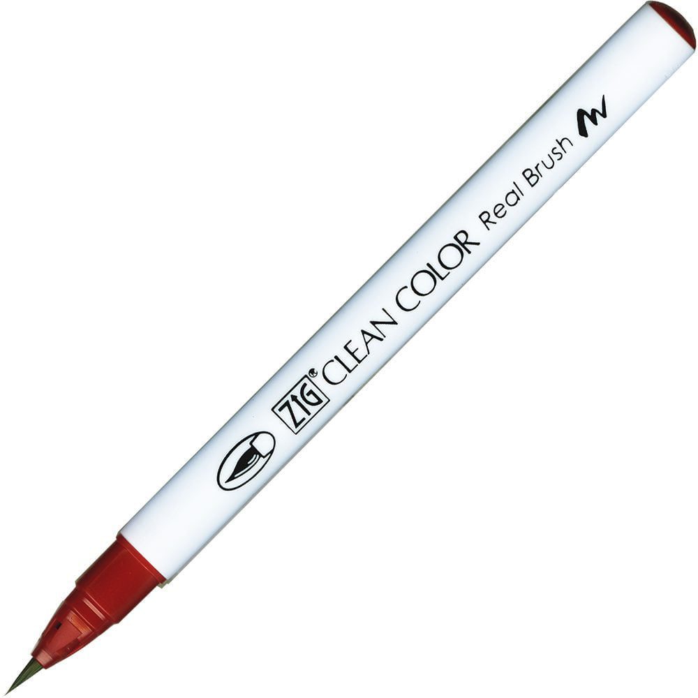 ZIG CLEAN COLOR טוש מכחול Deep Red 260 - דוארט | DoArt