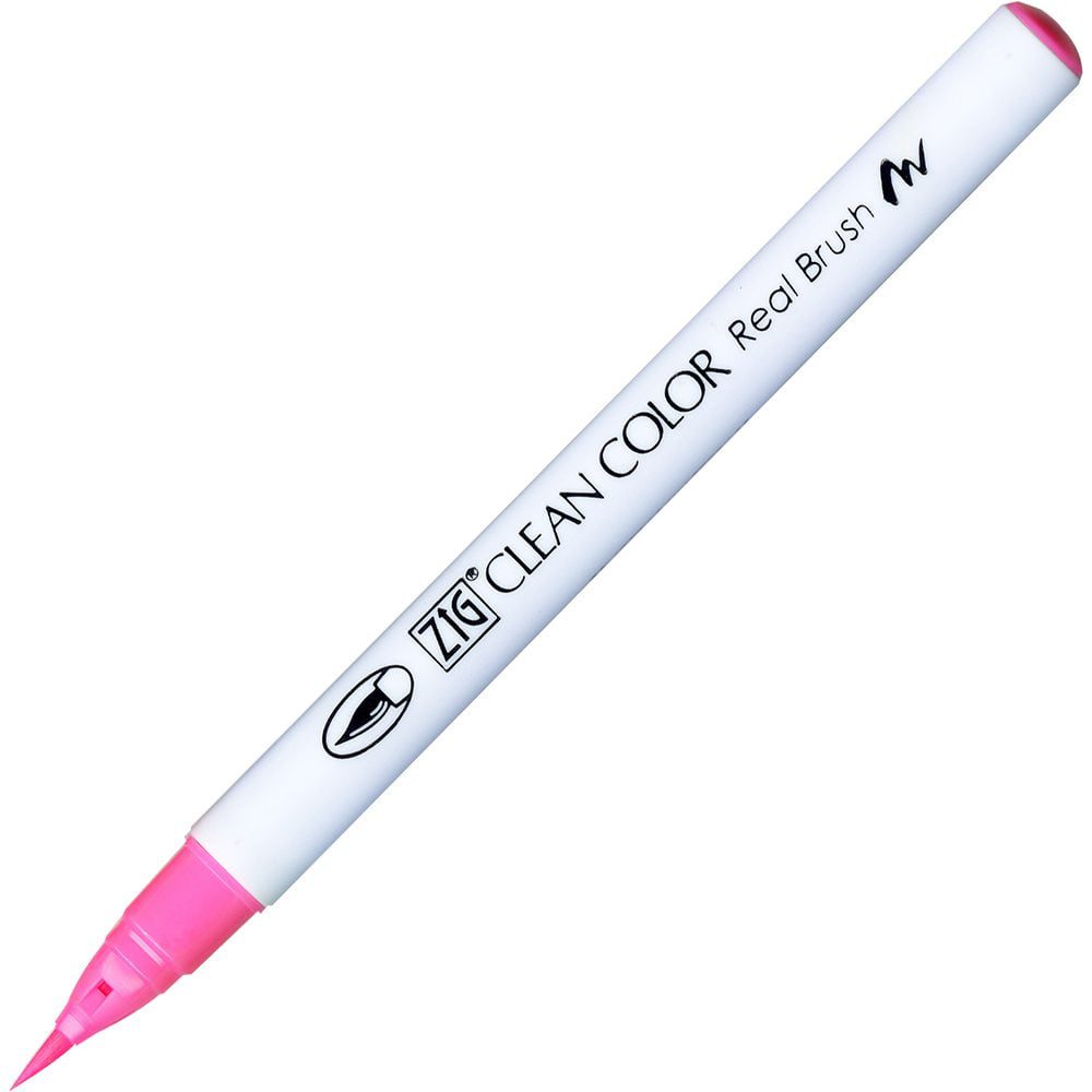 ZIG CLEAN COLOR טוש מכחול Fluorescent Pink 3 - דוארט | DoArt