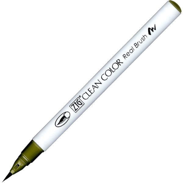 ZIG CLEAN COLOR טוש מכחול MOSS GREEN 402 - דוארט | DoArt