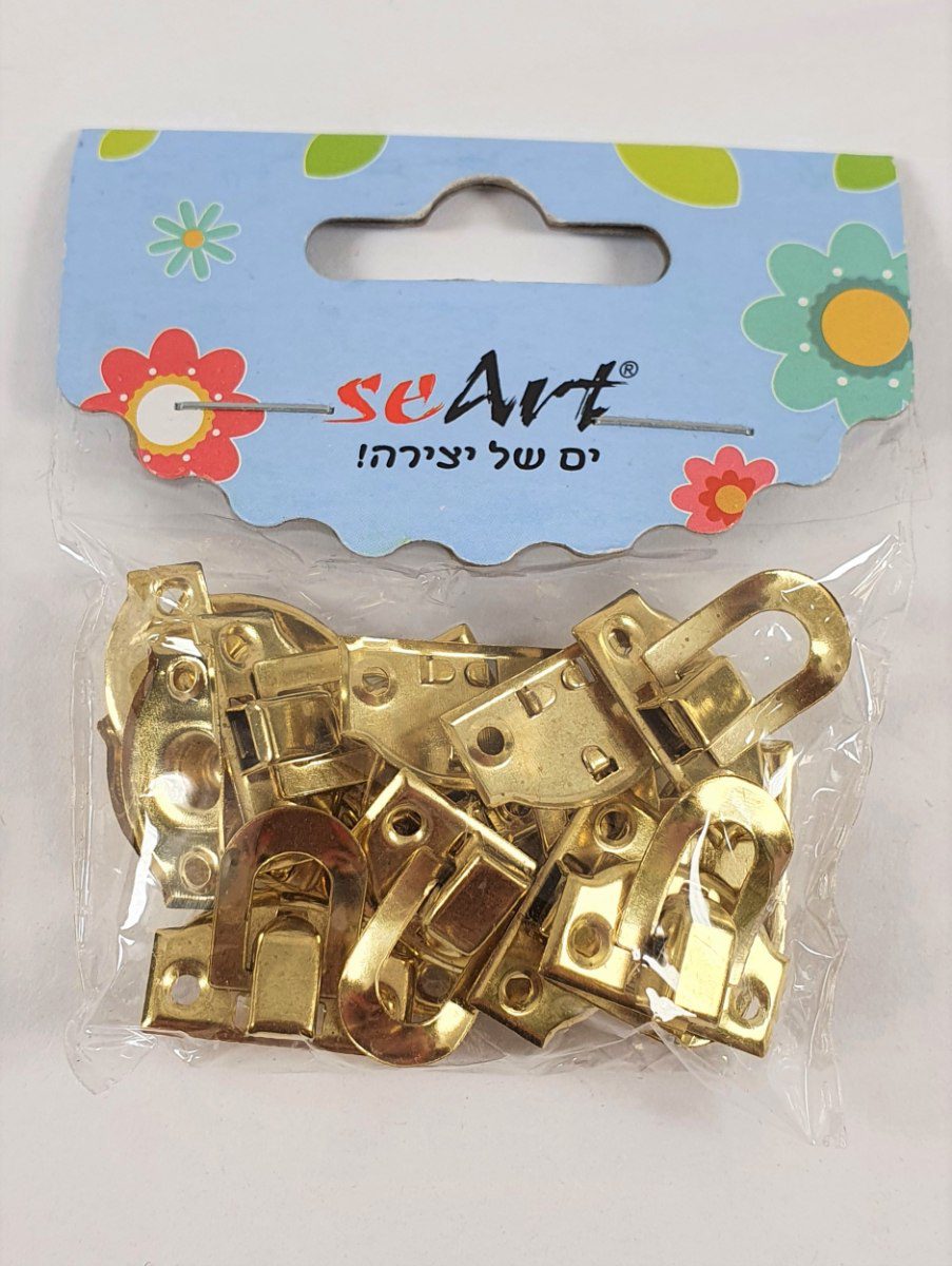 ציר לקופסת עץ 18 ממ - 10 יח''