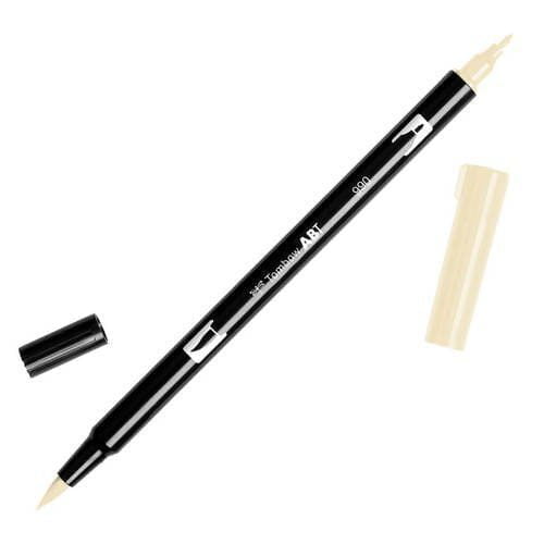 טומבו ABT טוש מכחול דו צדדי - TOMBOW LIGHT SAND 990