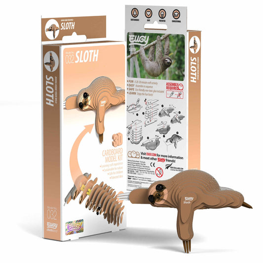 ערכת יוגי הרכבה 3D - עצלן 032 - דוארט | DoArt