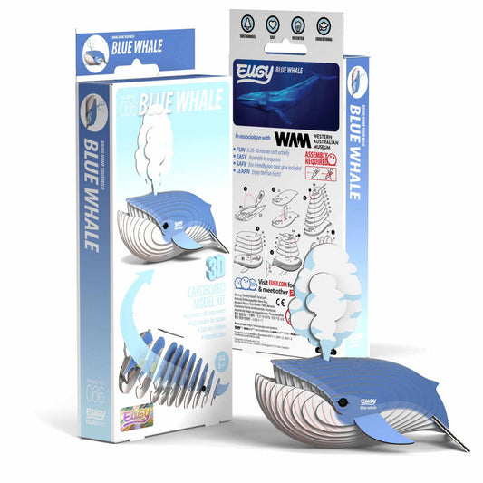 ערכת יוגי הרכבה 3D - לויתן כחול 066 - דוארט | DoArt