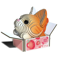 ערכת יוגי הרכבה 3D - חתול דלעת 087 - דוארט | DoArt