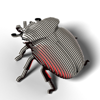 ערכת יוגי הרכבה 3D - חיפושית גולית 111 - דוארט | DoArt