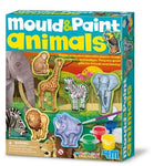 ליצוק ולצבוע מגנטים מגבס - חיות ספארי 4M