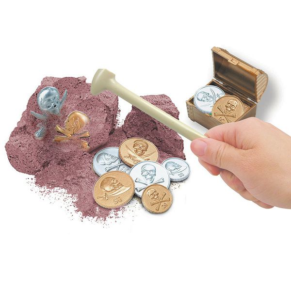 משחק חפירה אי המטמון - מעבדת הילדים 4M - דוארט | DoArt