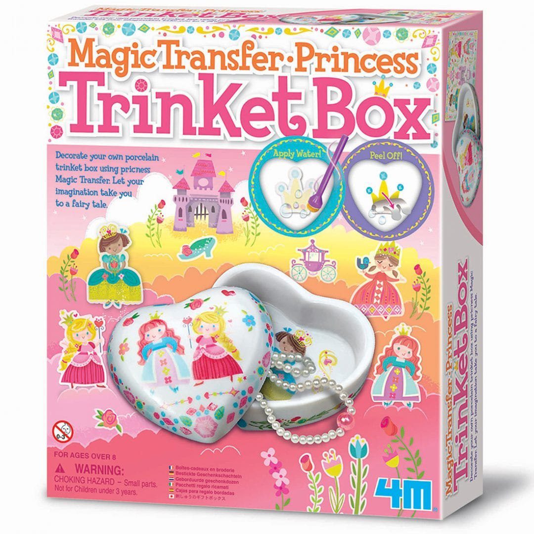 עיצוב קופסת תכשיטים נסיכה עם מדבקות קסם - 4 M