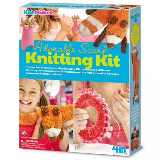 ערכת סריגת צעיף מקסים - מתחילים 4M