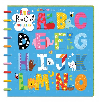 ספר פופ-אאוט ABC דרך הקשת - Make Believe Ideas