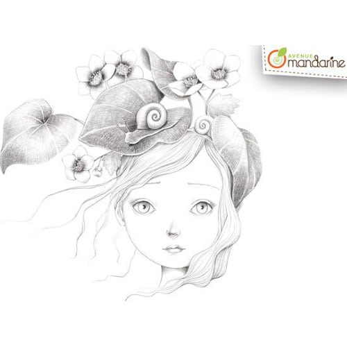 חוברת צביעה עמנואל קולין - 1 MANDARINE - דוארט | DoArt