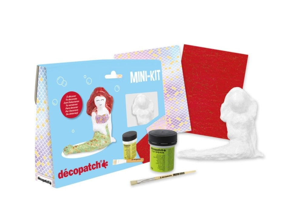 ערכת דקופאז' קטנה - בת הים DECOPATCH - דוארט | DoArt
